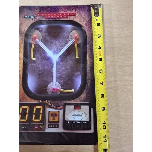 Back to the Future Flux Capacitor Metal Sign - Picture 2 of 4